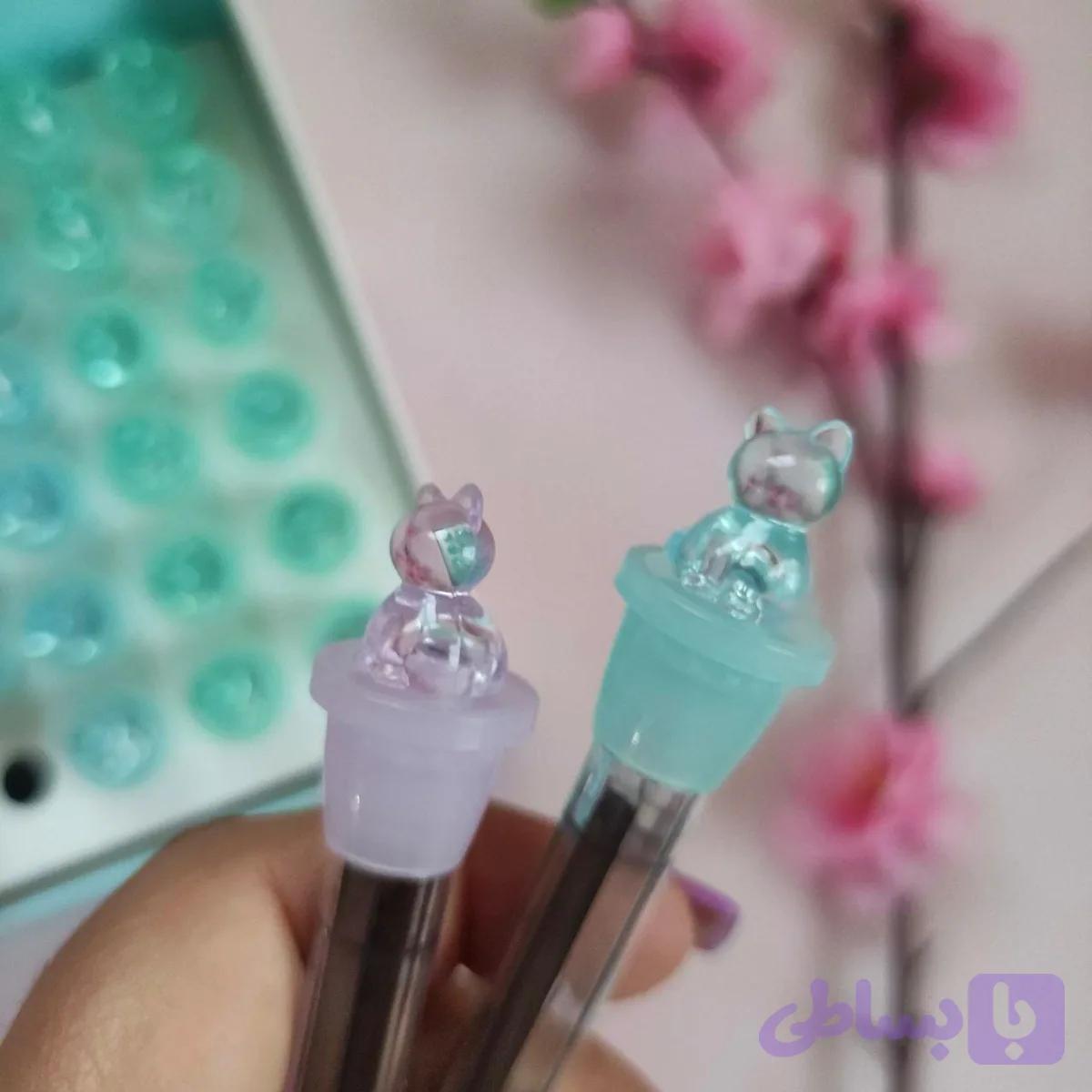 نوک ۰.۵ طرح گربه شیشه ای