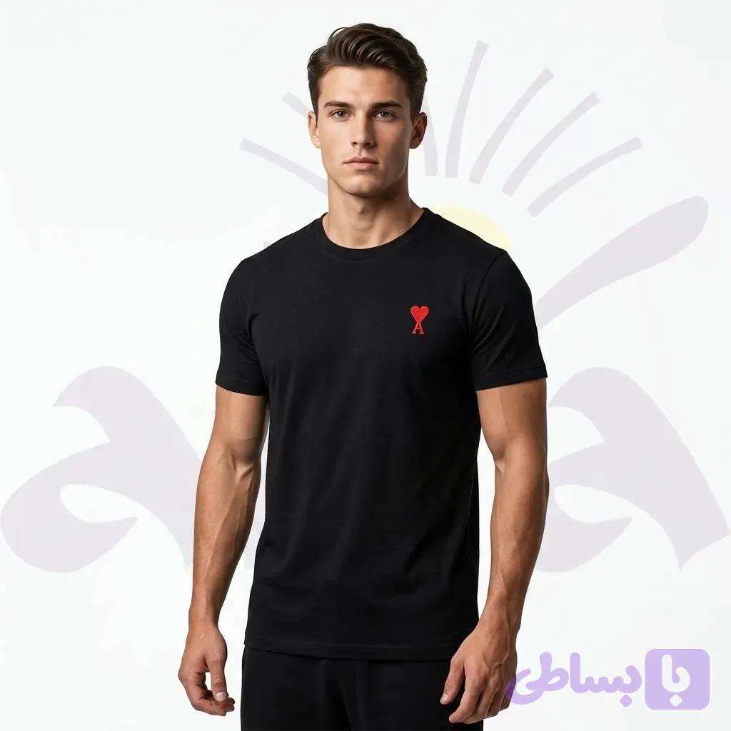 تیشرت یقه گرد ami