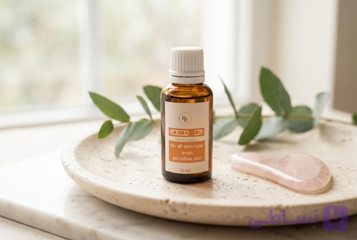 روغن جوجوبا jojoba oil خالص حجم 30 میل — تصویر 1