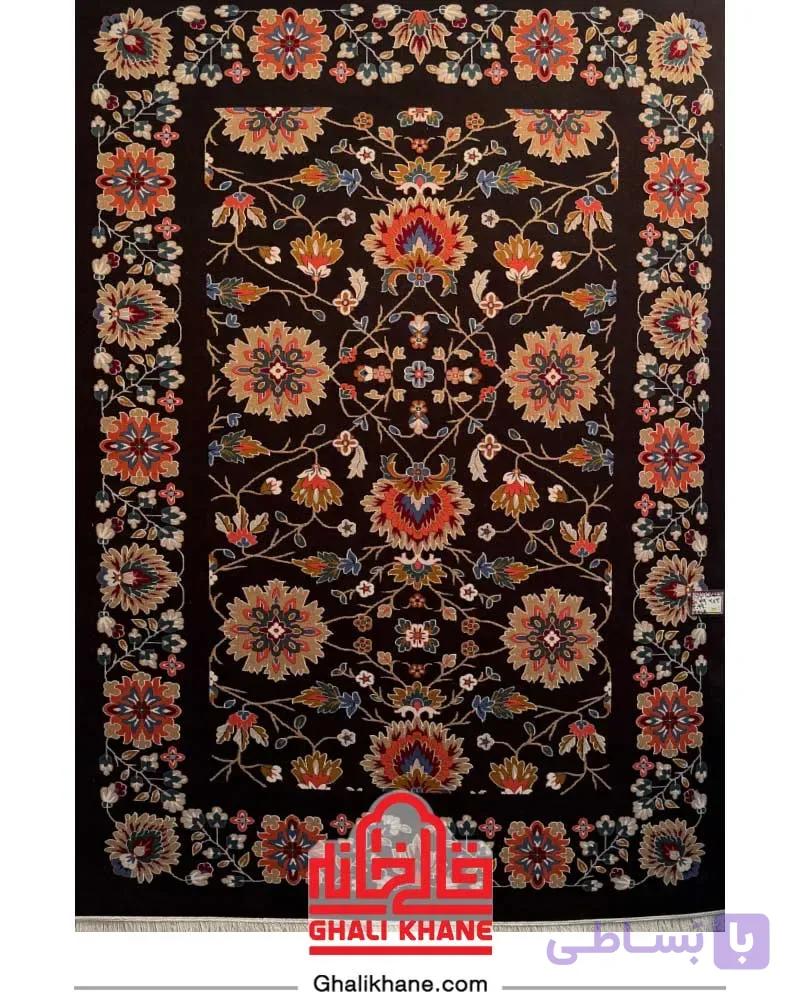 فرش ستاره کویر یزد کلکسیون سلطان آباد 500 شانه کد G-049-3099