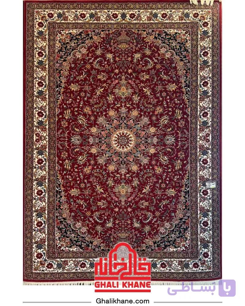 فرش ستاره کویر یزد کلکسیون شاهکار نوین 700 شانه کد YN-N148-2550