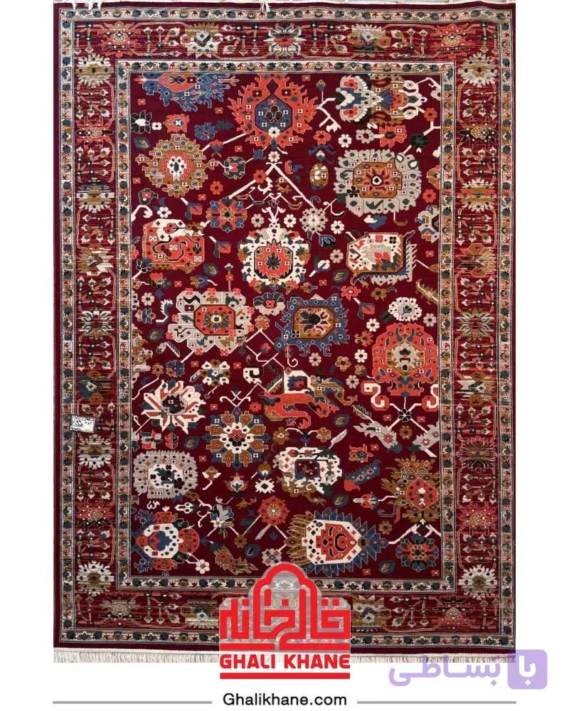 فرش ستاره کویر یزد کلکسیون سلطان آباد 500 شانه کد L-300-3055