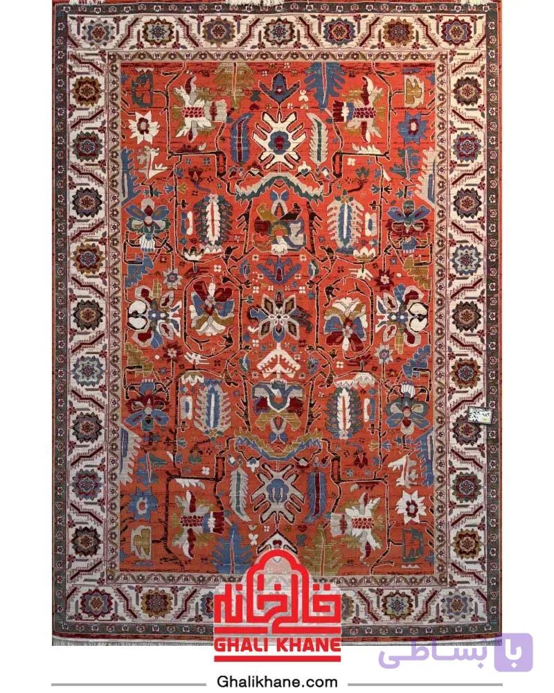 فرش ستاره کویر یزد کلکسیون سلطان آباد 500 شانه کد L-302-3040