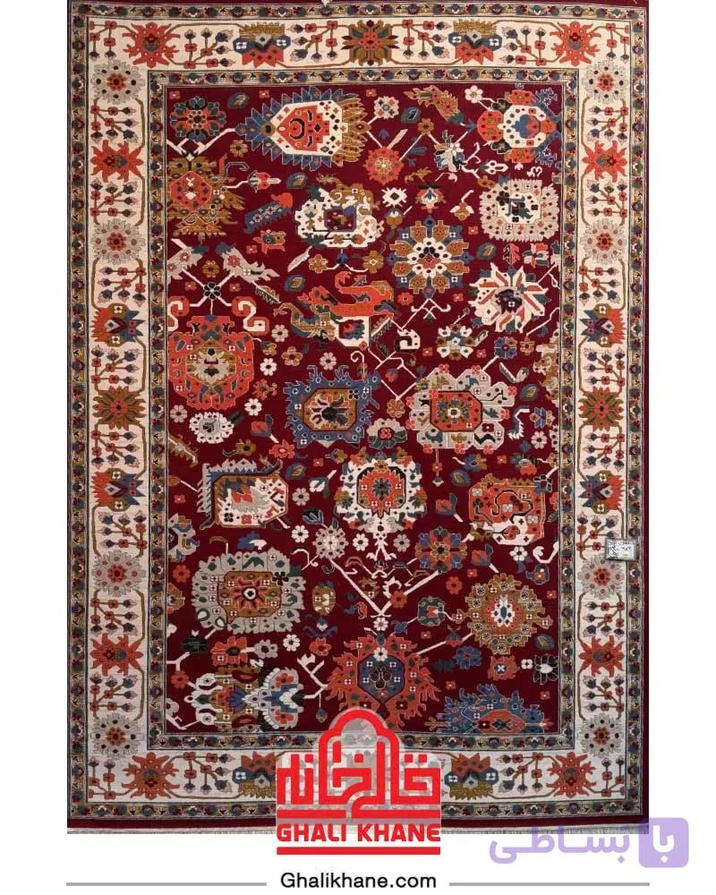 فرش ستاره کویر یزد کلکسیون سلطان آباد 500 شانه کد L-300-3050
