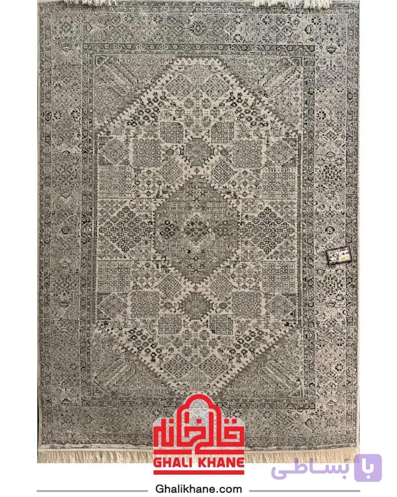 فرش ستاره کویر یزد کلکسیون سلطان آباد 500 شانه کد L-301-4000