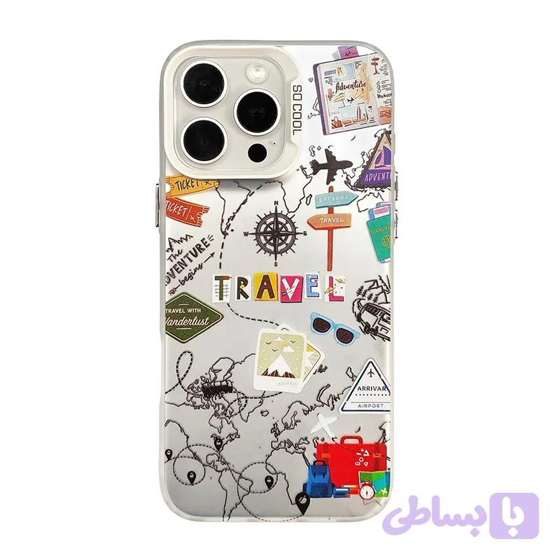 قاب گوشی اپل iphone 16 Pro Max مدل Travel کد DG01