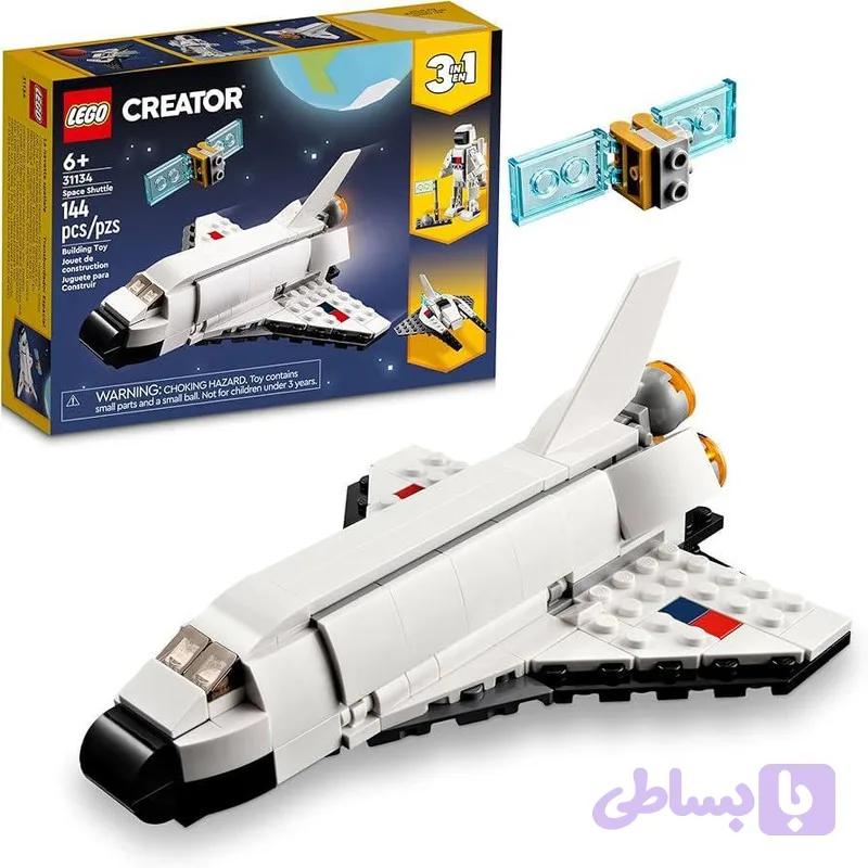 لگو 144 تکه سری Creator مدل Space Shuttle کد 31134