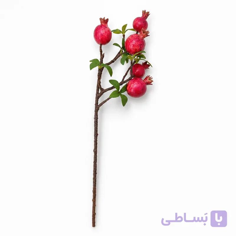 انار شاخه ای مصنوعی خارجی 60سانت — تصویر 1