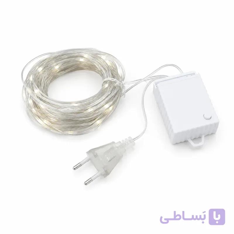 ریسه LED خارجی سیم ژله ای 10متری 100چراغ برقی — تصویر 1