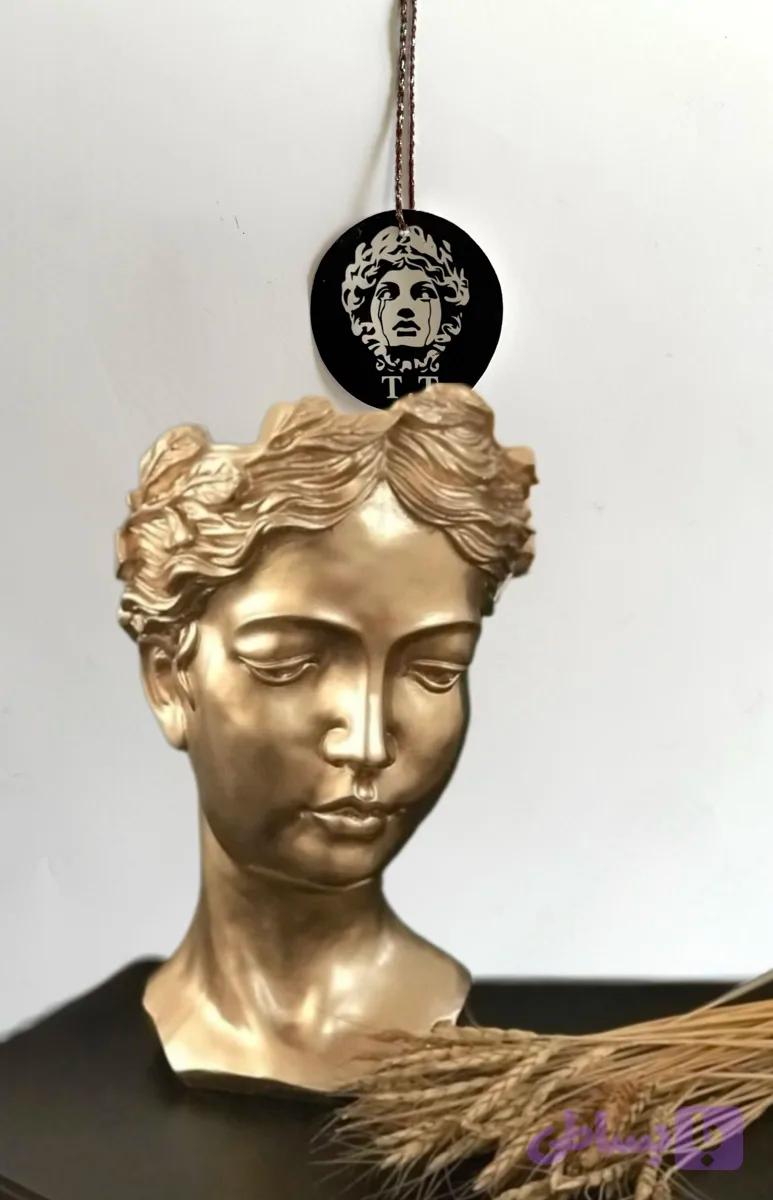 گلدان/مجسمه رومیزی آتنا کد1