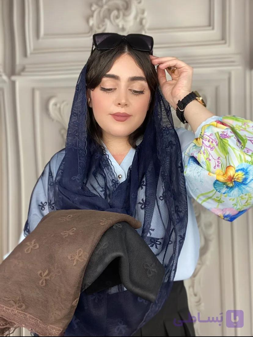 شال پاپیون نگینی دوردانتل