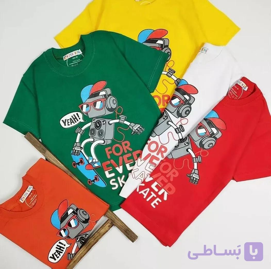 اجناس تک مانده و تخفیفی پسرانه( تیشرت، ست) — تصویر 1