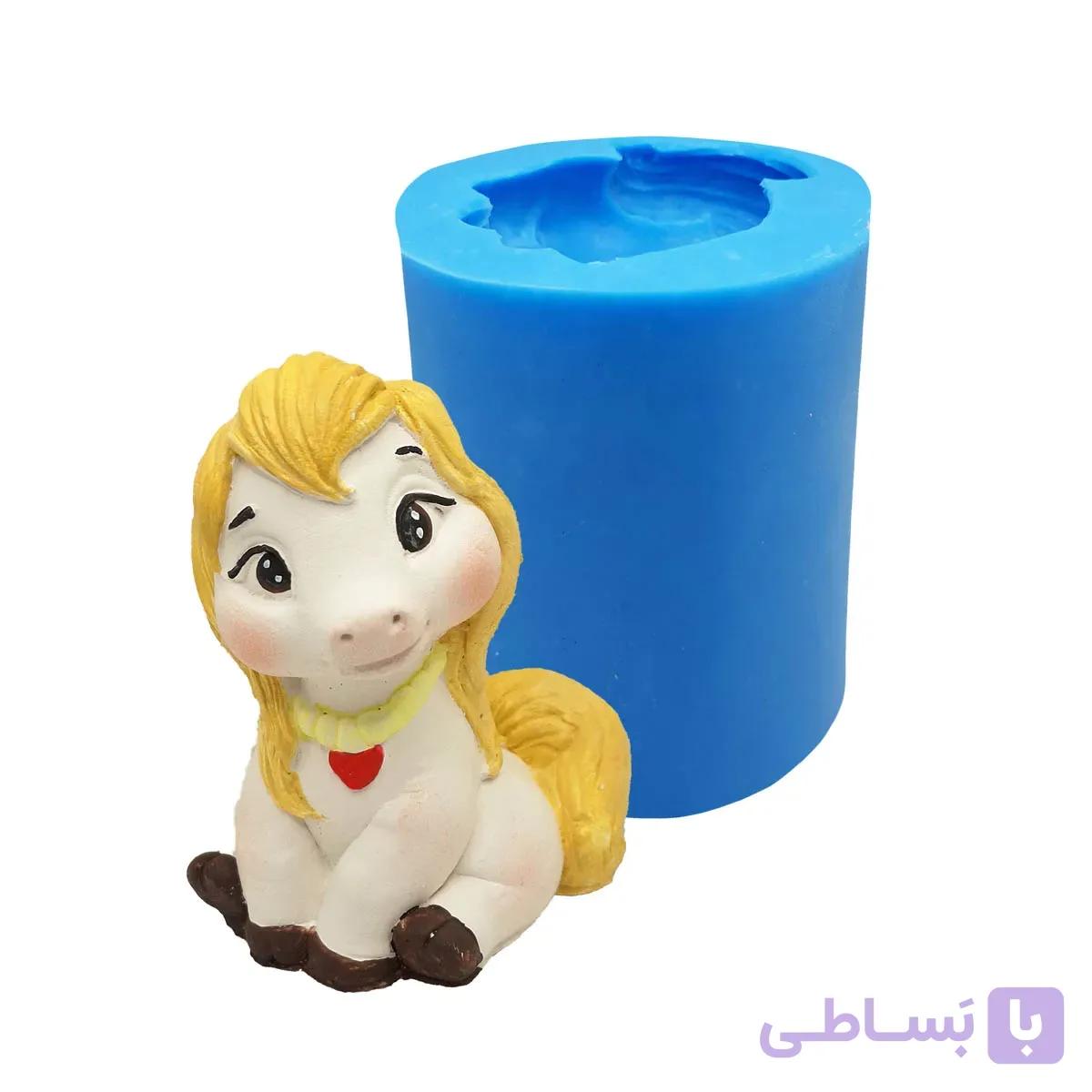 قالب سیلیکونی اسب نشسته — تصویر 1