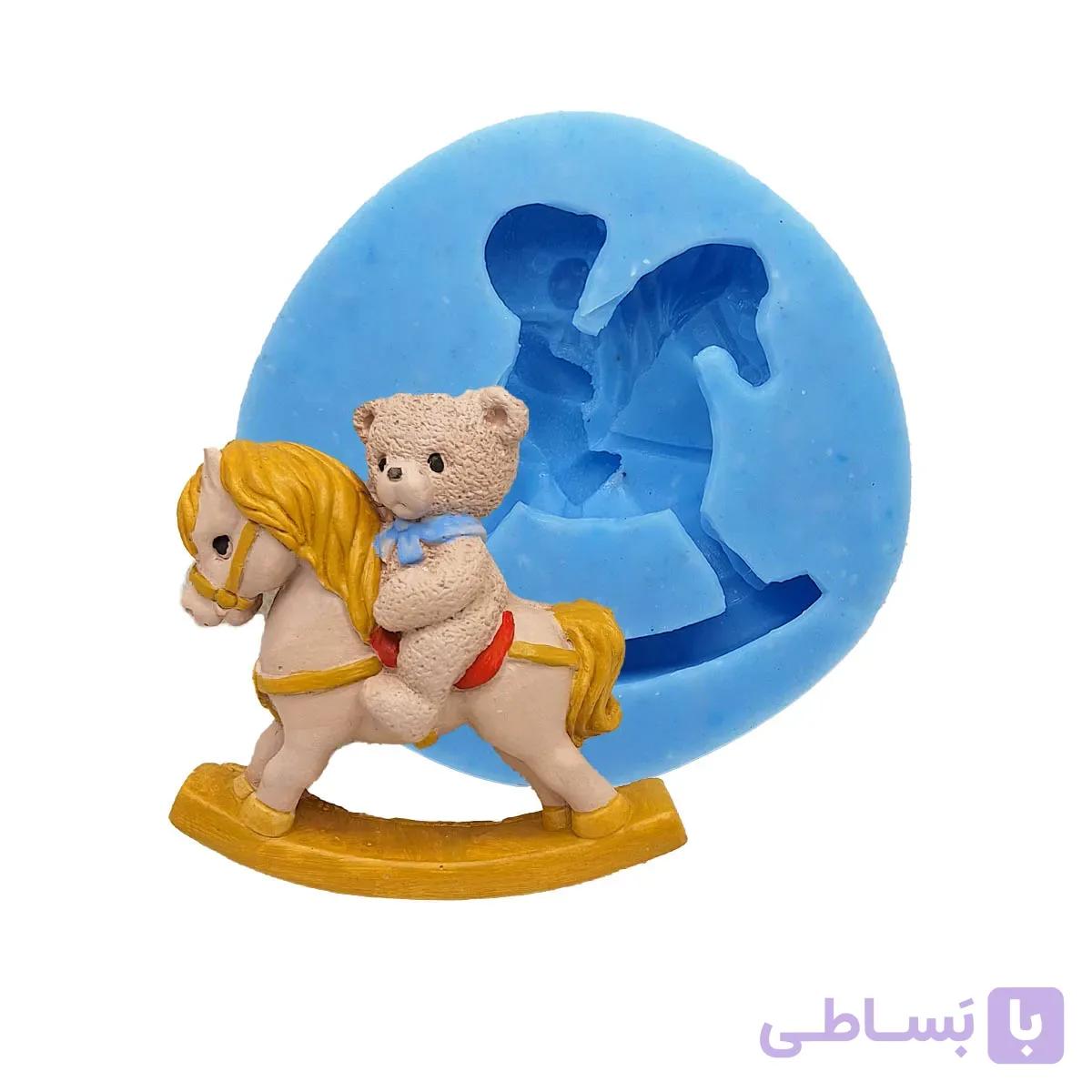 قالب سیلیکونی اسب و خرس — تصویر 1