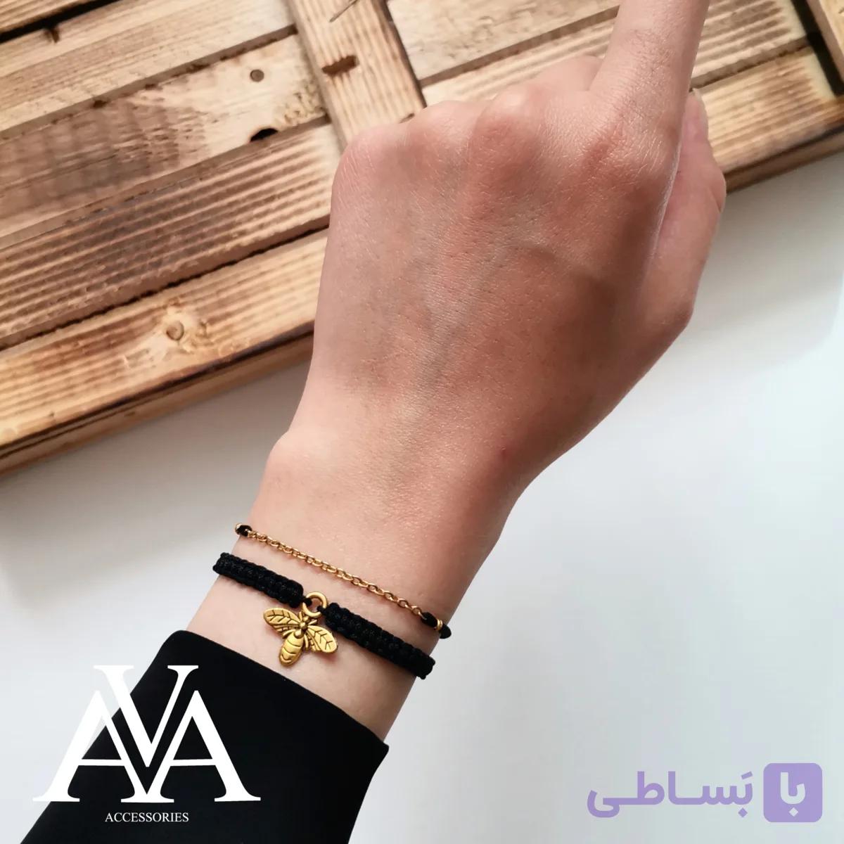 پک دستبند زنبور طلایی
