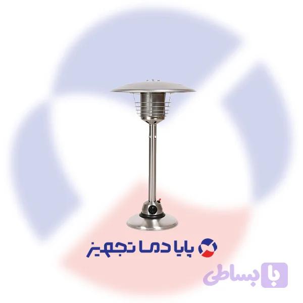 بخاری قارچی رومیزی گازی استیل