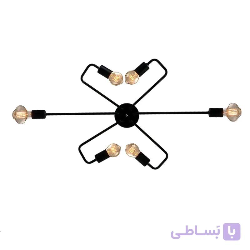 چراغ سقفی کد 6 شعله