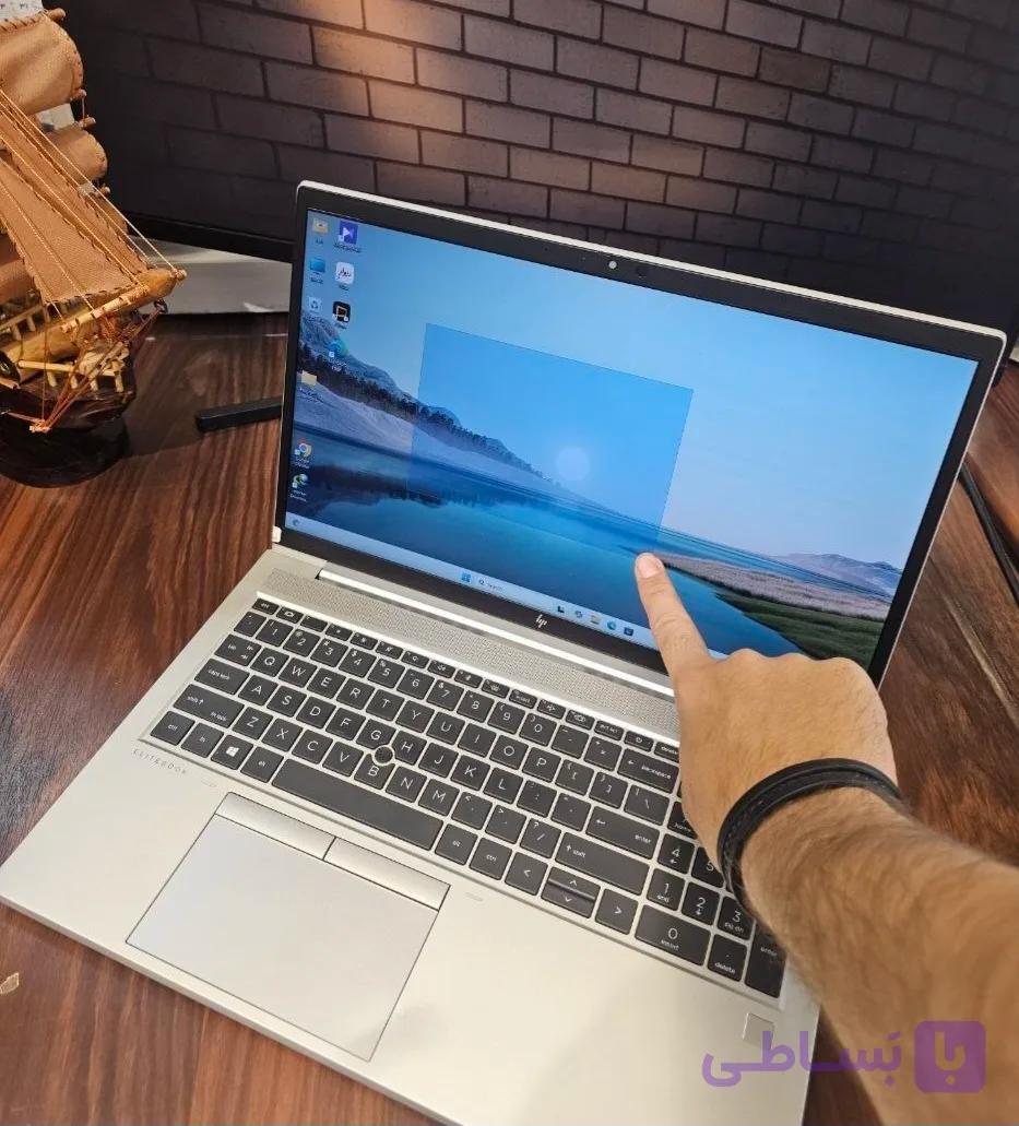 لپ تاپ استوک HP EliteBook 855 G8 | Ryzen 7 Pro 5850U | صفحه نمایش لمسی | بدنه آلومینیومی | 15.6 اینچ FHD Touch — تصویر 1