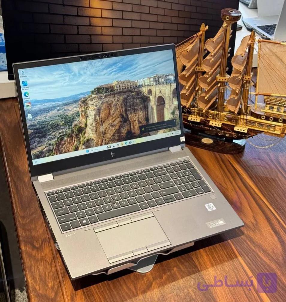 لپ تاپ استوک HP ZBook Fury 15 G7 | Core i9-10885H | RTX 3000 6GB | رم 32GB | ورک‌استیشن مهندسی — تصویر 1