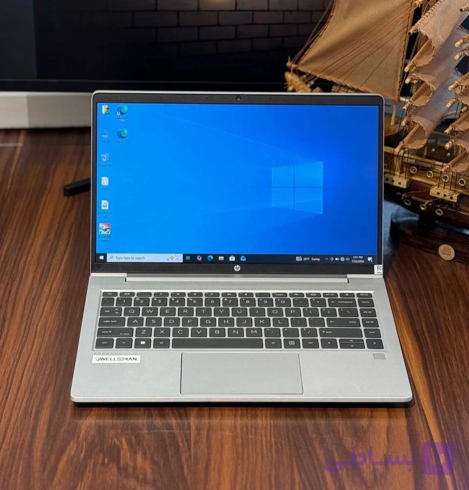 لپ تاپ استوک HP ProBook 445 G8 | Ryzen 5 5600U | رم 8GB | SSD 256GB | نمایشگر 14 اینچ FHD IPS | گرید A++ — تصویر 1