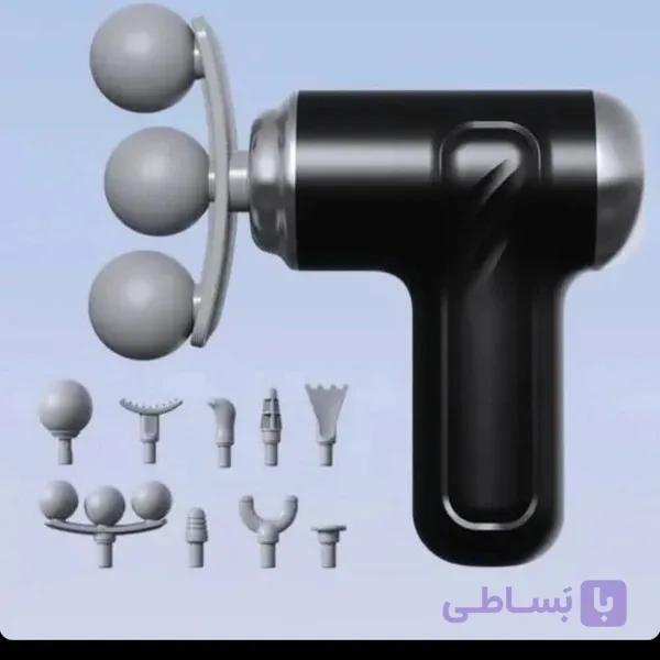 ماساژور تفنگی مدل LM130 گیربکس هوشمند شش سرعته 12 کاره اورجینال — تصویر 1