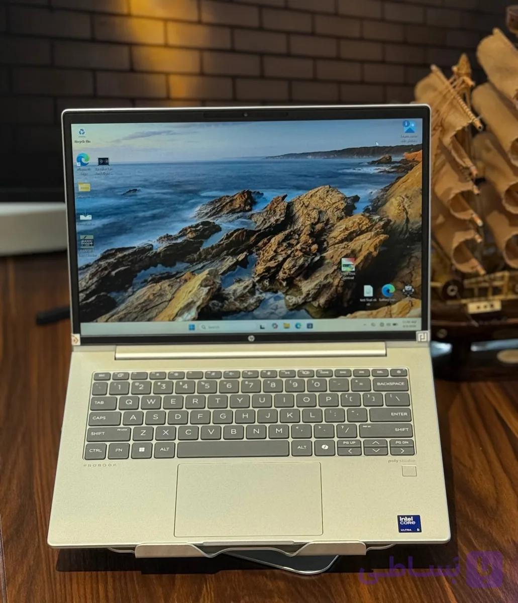 لپ تاپ استوک HP ProBook 440 G11 | Core Ultra 5 125U | رم 16GB DDR5 | SSD 512GB | نسل 14 | اوپن باکس — تصویر 1