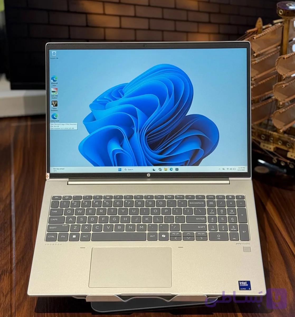 لپ تاپ استوک HP ProBook 460 G11 | Core Ultra 5 125U | رم 16GB DDR5 | SSD 512GB | صفحه نمایش 16 اینچ FHD+ Touch — تصویر 1
