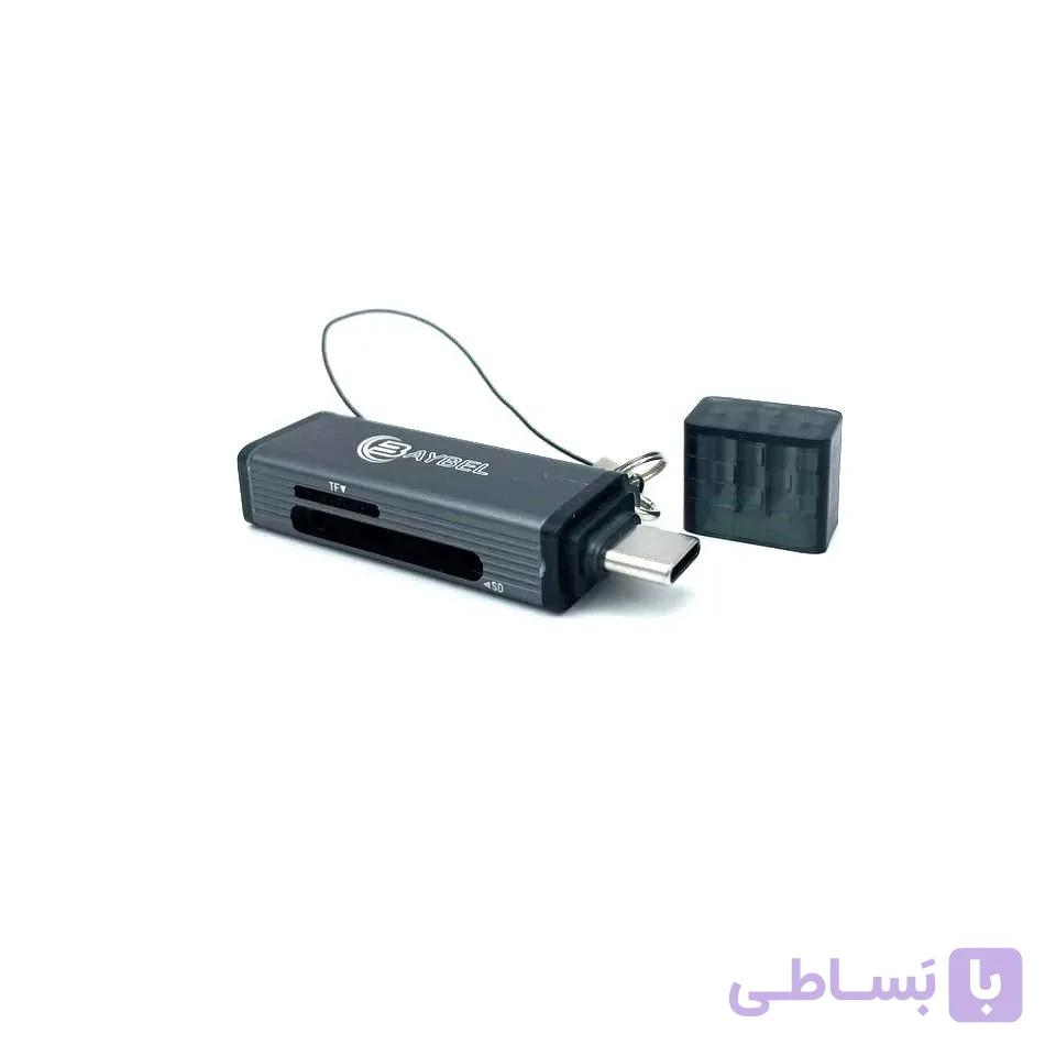 رم ریدر 2 در 1 تایپ سی بایبل مدل R-111 — تصویر 1