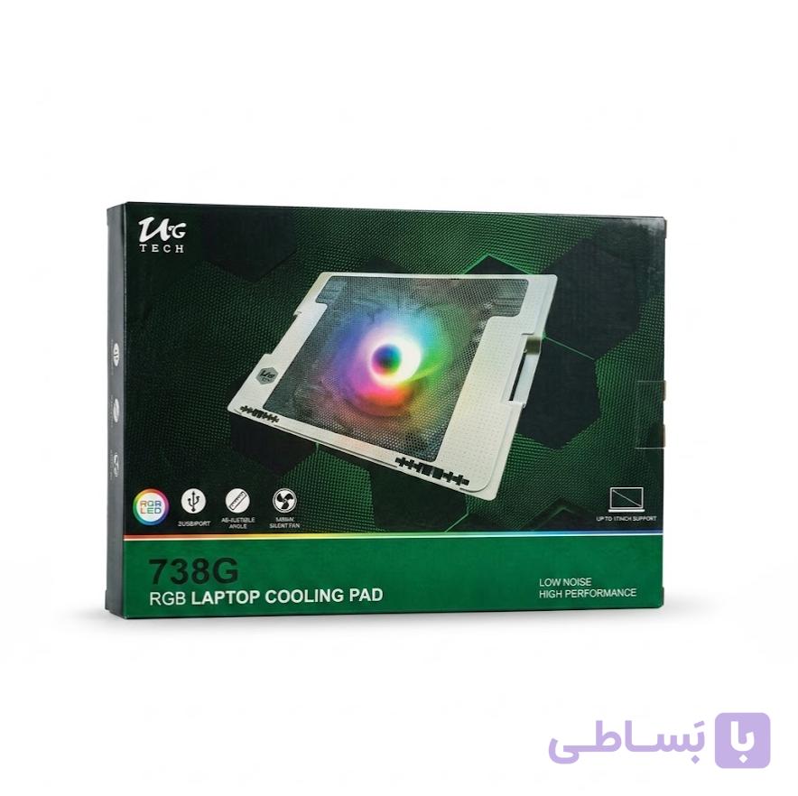 خنک کننده لپ تاپ UCTECH یوسیتک مدل 738G — تصویر 1