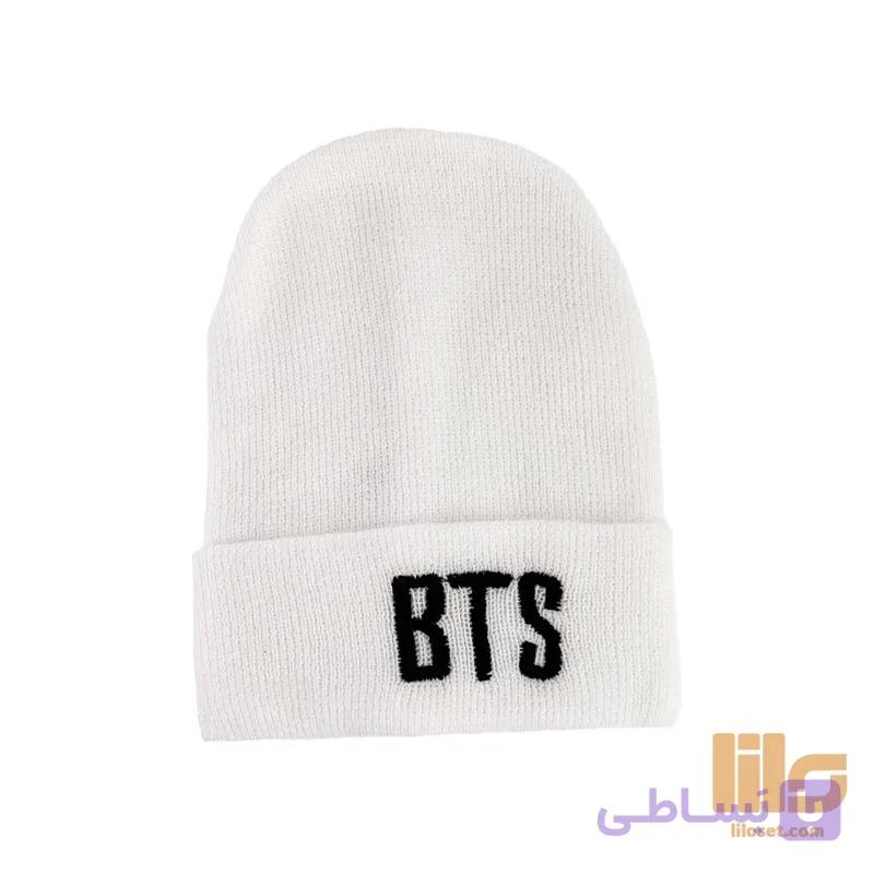 کلاه بافت گلدوزی شده bts — تصویر 1
