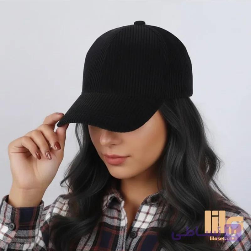 کلاه بیسبالی کبریتی ساده — تصویر 1