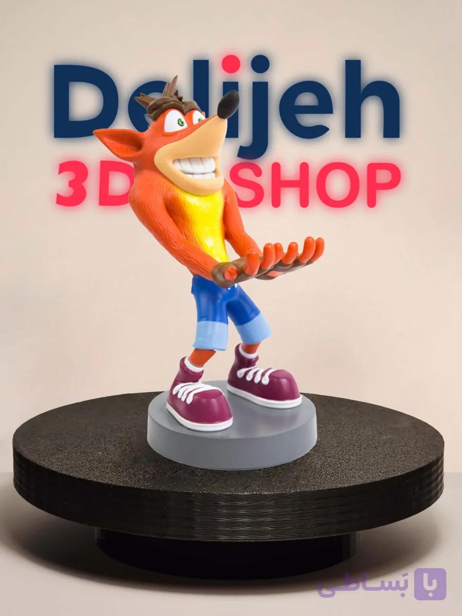 استند دسته PS5 طرح کراش Crash Bandicoot — تصویر 1