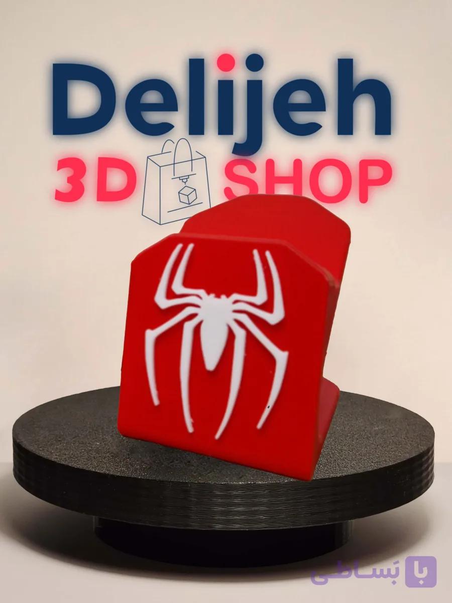 استند دسته PS5 طرح Spider man قرمز — تصویر 1