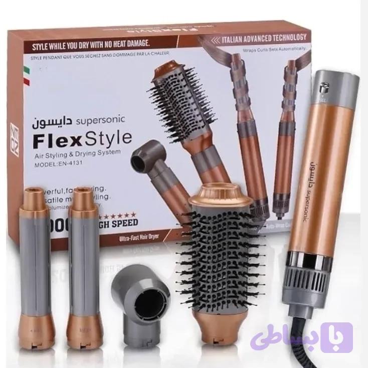 سشوار طرح دایسون چند کاره انزو مدل EN-4131 سری FlexStyle — تصویر 1