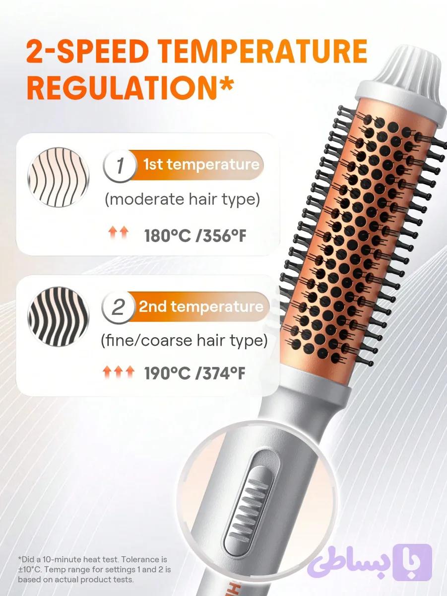 برس پیچ حرارتی شیگلم Sheglam Hair It Curl Termal Blowout Brush — تصویر 1