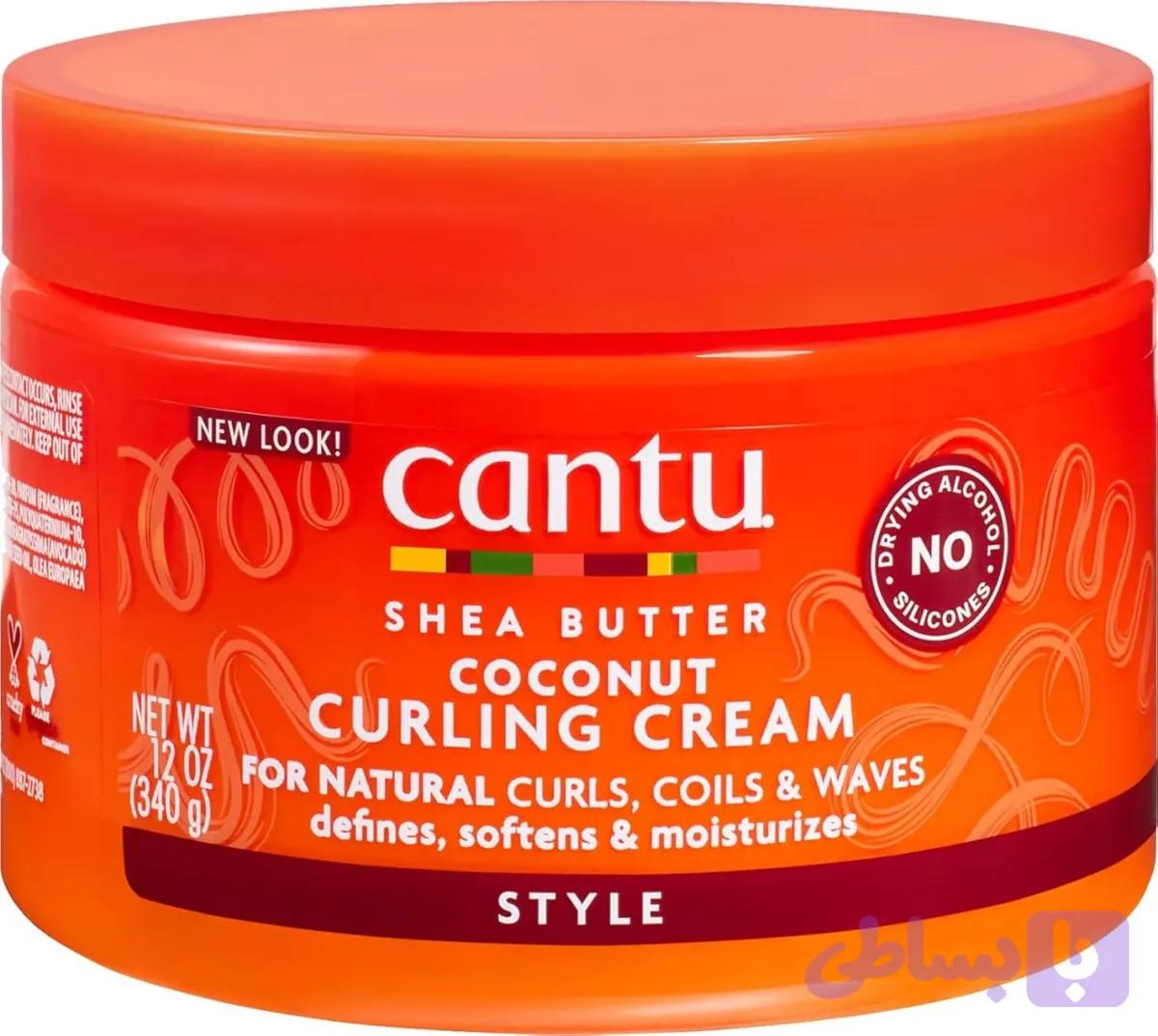کرم فر کننده کانتو Cantu Coconut Curling