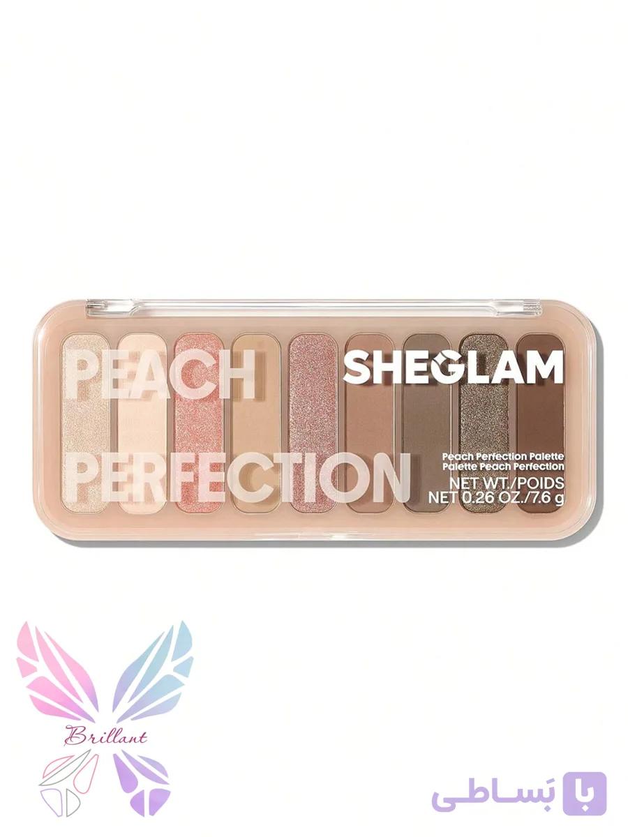 پالت سایه چشم شیگلم مدل peach perfection — تصویر 1