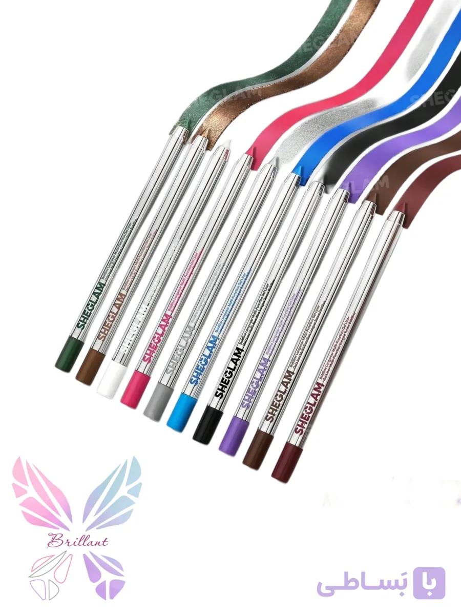 مداد چشم ژلی 24ساعته شیگلم مدل Boldline Longwear — تصویر 1