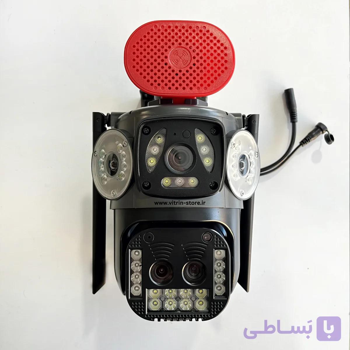 دوربین بیسیم سیم کارتی 16 مگاپیکسل پلاکخوان زوم اوپتیکال 5 لنز آژیردار