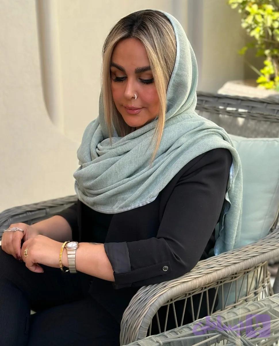 شال کنفی حصیری مدل ماهی