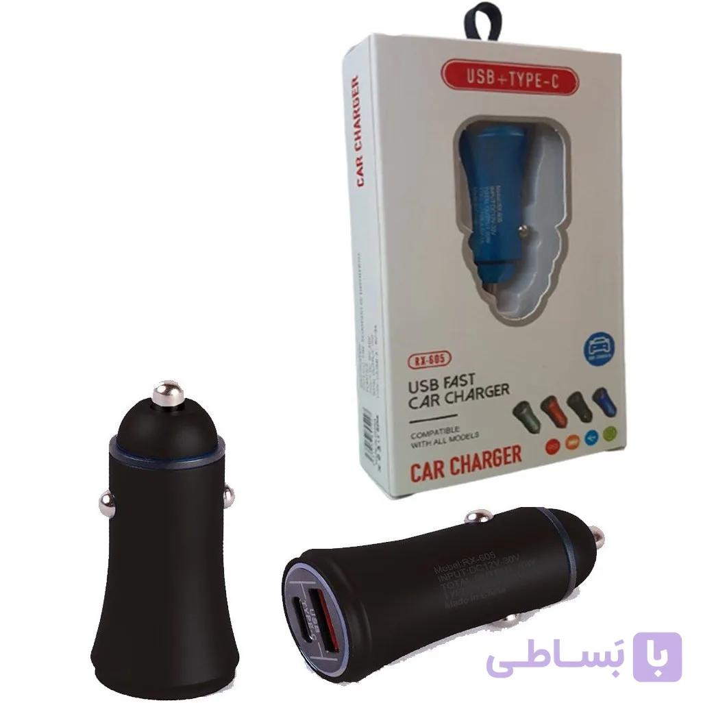 شارژر فندکی برند pd مدل rx-605 — تصویر 1