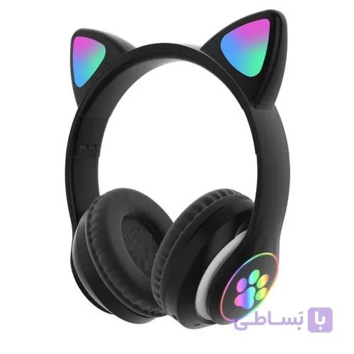 هدفون بلوتوثی طرح گربه مدل VIV-23M — تصویر 1
