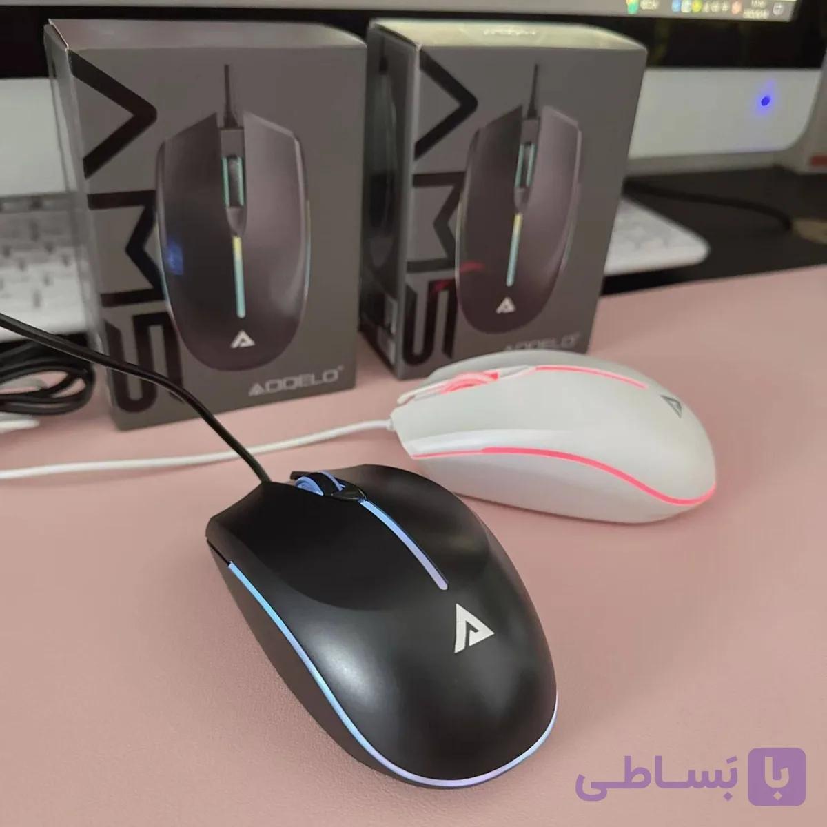 موس گیمینگ سیم دار AOQELO مدل AM5 — تصویر 1