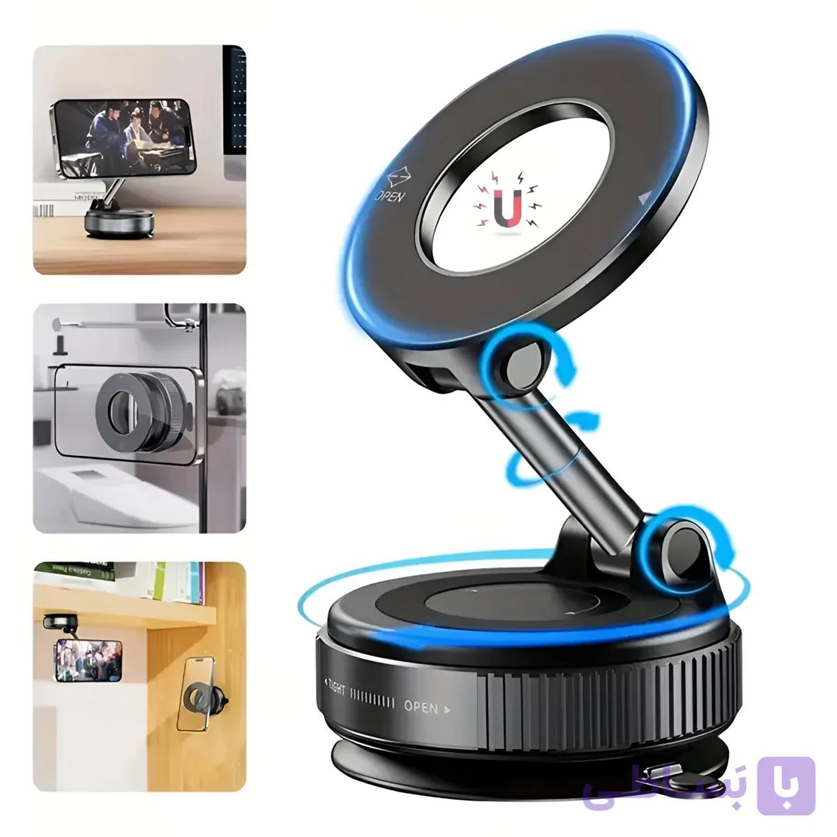 هولدر وکیومی مکش دار موبایل مگ سیف دار مدل CCT28 — تصویر 1