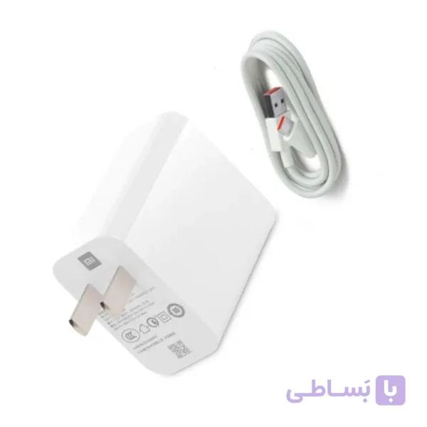 شارژر دیواری اصلی سرکارتنی ۴۵ وات MDY-17-EE شیائومی به همراه کابل اصلی ۴ آمپری