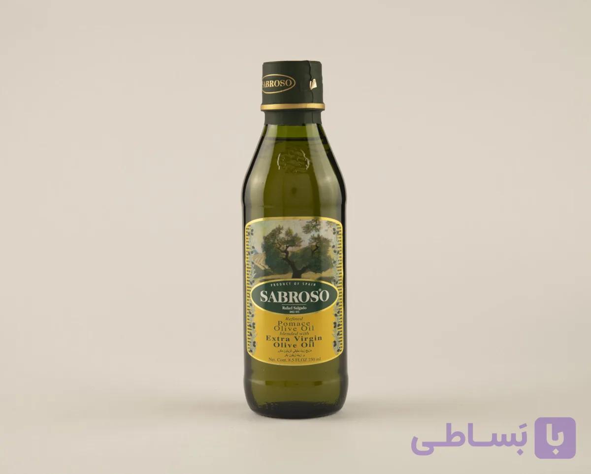 روغن زیتون فرابکر سابروسو 250میلی لیتر SABROSO Extra Virgin Olive Oil