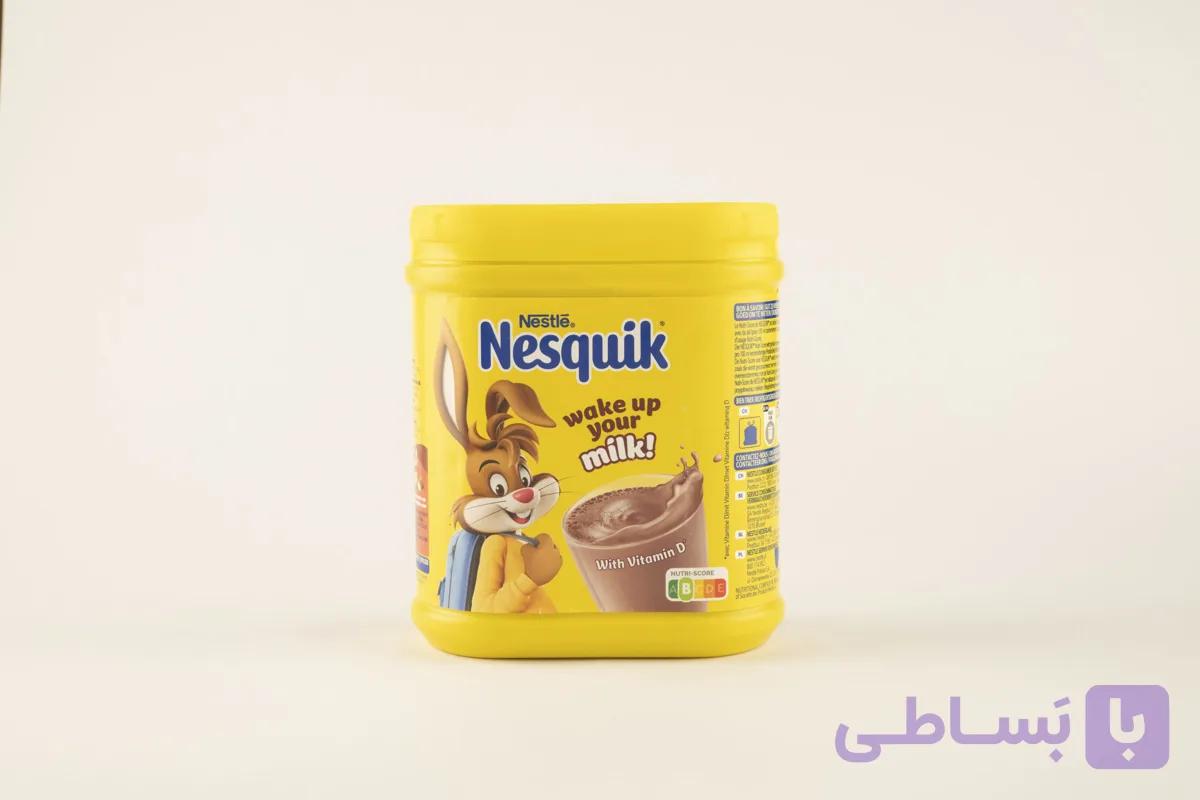 پودر شکلاتی نسکوییک با ویتامین دی 500گرم Nesquik Nestle wake up your milk