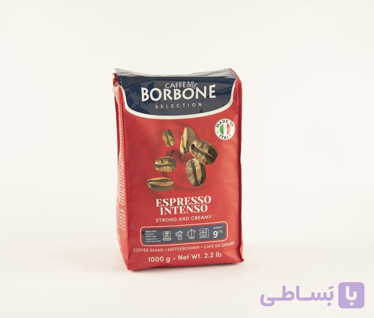 دان قهوه بوربون(قرمز) اسپرسو اینتنسو یک کیلویی Caffè Borbone Espresso Intenso