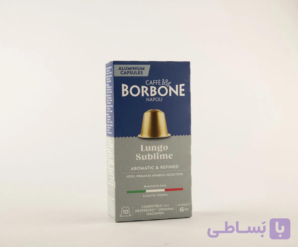 کپسول قهوه بوربون لانگو سابلایم : Caffè Borbone Crema Superiore – Rich & Smooth: Caffè Borbone Crema Superiore – Rich & Smooth — تصویر 1