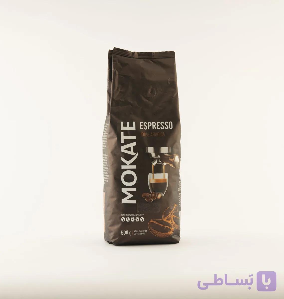 دان قهوه اسپرسو عربیکا موکاته ۵۰۰ گرمی Mokate Espresso